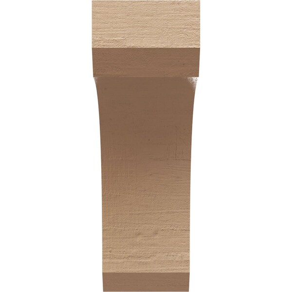 3in. W X 6in. D X 9in. H Series 2 Classic Legacy Rough Cedar Woodgrain TimberThane Corbel, Prmd Tan